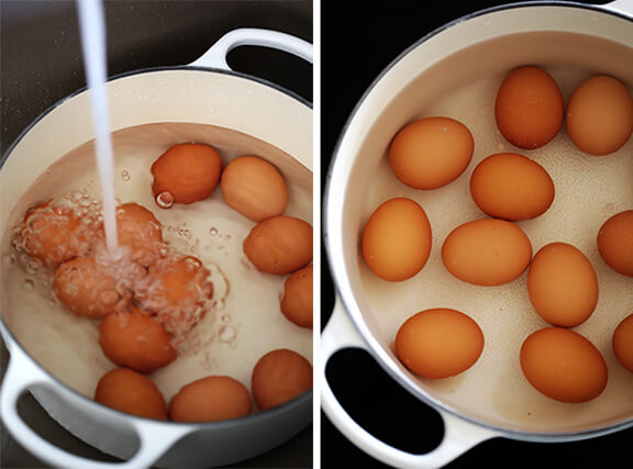 如何制作完美的煮鸡蛋——一个简单的步骤教程| gimmesomeoven.com