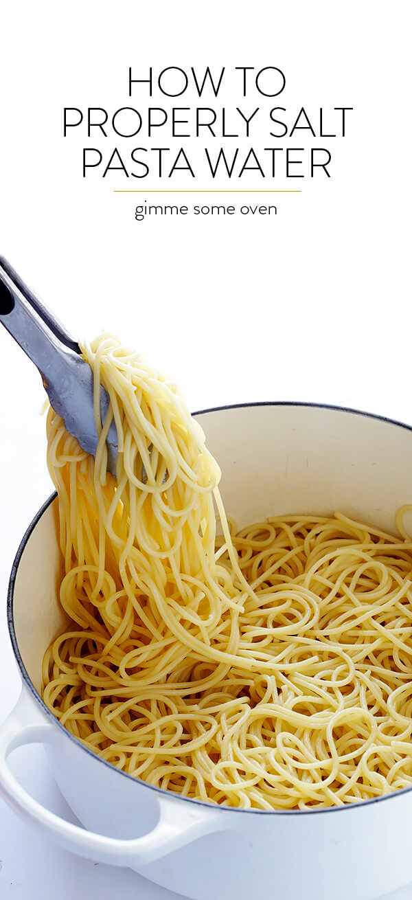 了解如何用这种简单的配方妥善盐盐。它肯定会把你的意大利面的味道踢到一个美味的味道！|gimmesomeoven.com.