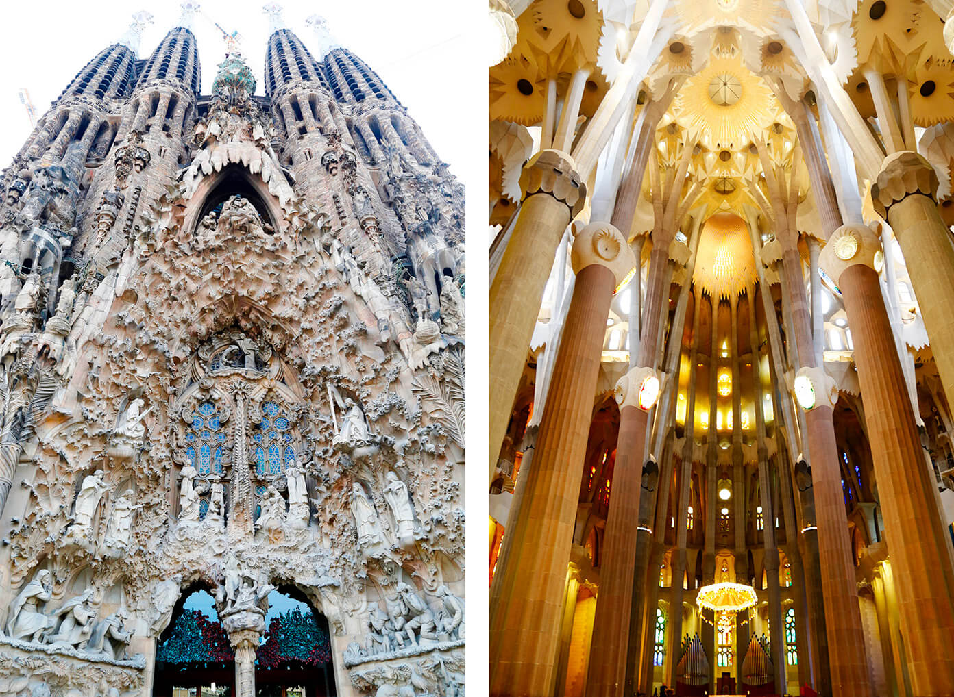 La Sagrada Familia  -  Gaudi的杰作是一个必看的杰作Gimme一些巴塞罗那旅游指南