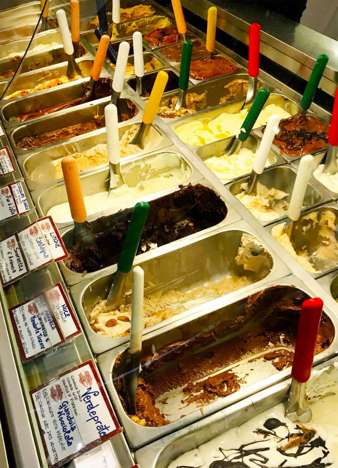 那不勒斯的盖奥丁冰淇淋