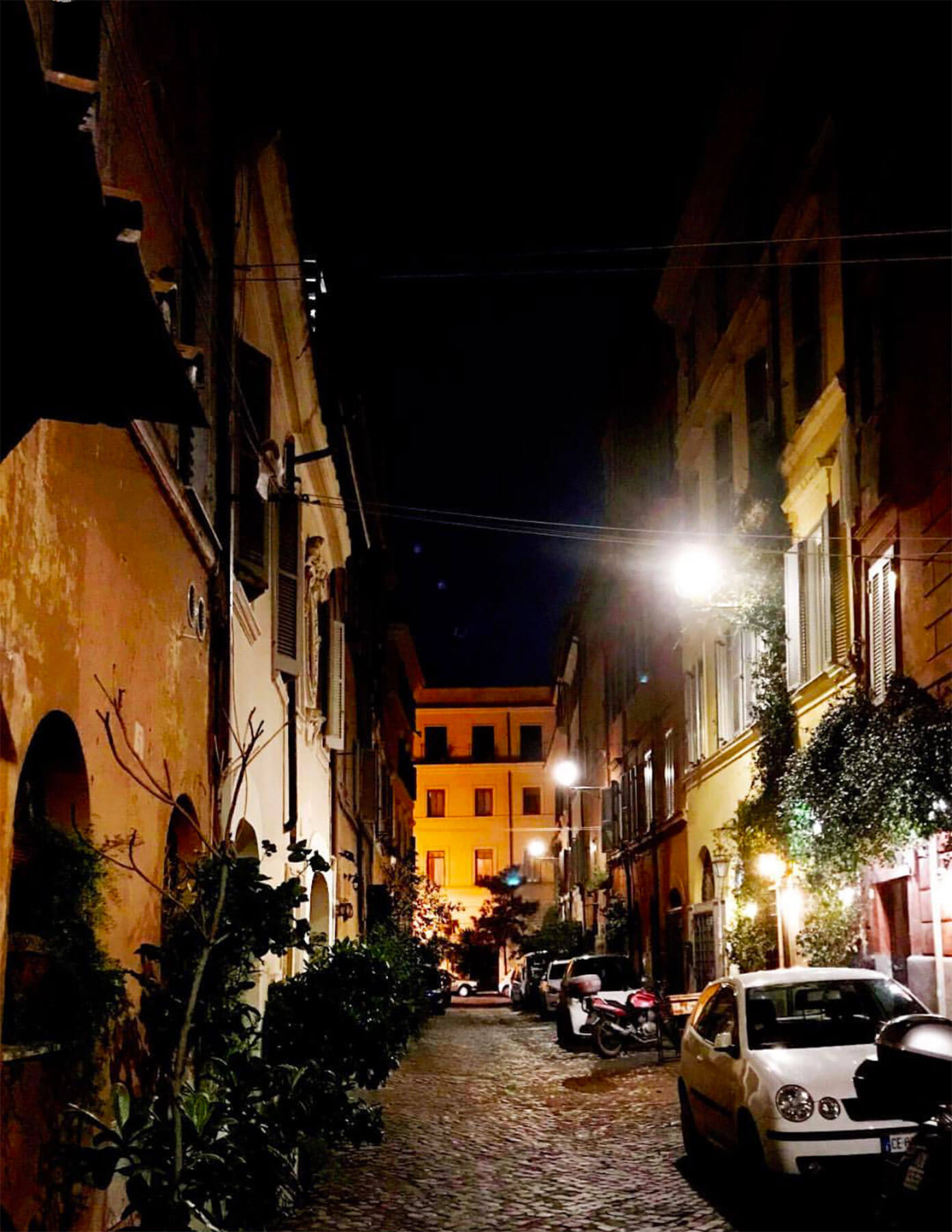罗马的傍晚漫步