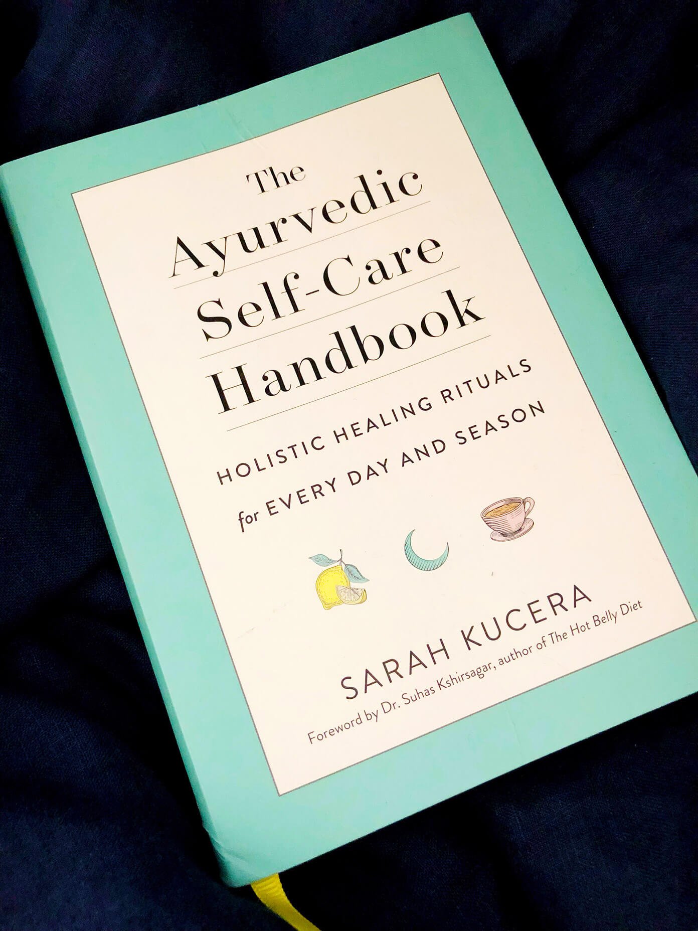 《阿育吠陀自我护理手册》，作者:Sarah Kucera