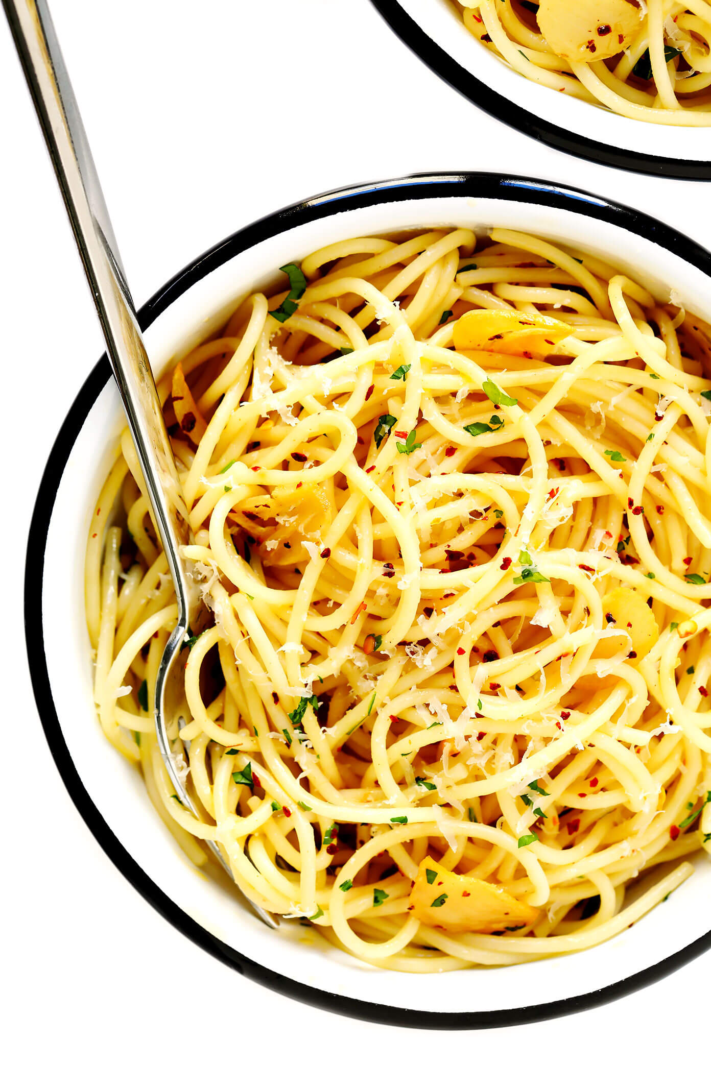 意大利面条aglio e olio食谱（橄榄油和大蒜酱）